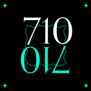 The 7/10 weed holiday's origins are quite mysterious, but one theory traces its roots to the fact that the numerals 710 look like the word "oil" when turned upside-down, as this image demonstrates.